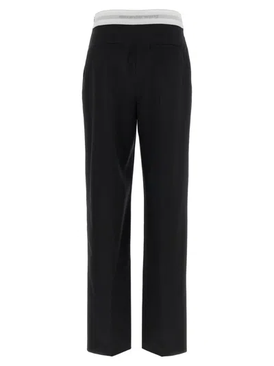 Alexander Wang Nameplate V Denim Jean