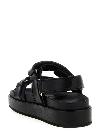 Tory Burch Kira Leather Dual-band Sport Sandals