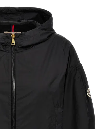 Moncler Polyester Windbreaker Fegeo With Hood And Elasticated Cuffs