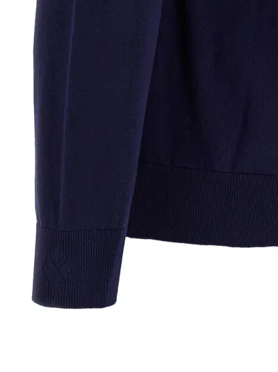 Ballantyne Blue Argyle Sweater