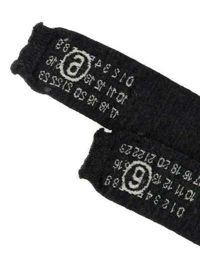 Mm6 Maison Margiela Mm6 By Maison Margiela Numeric Signature Gloves