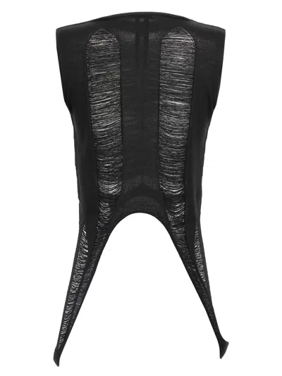 Rick Owens Tanja T Tops Black