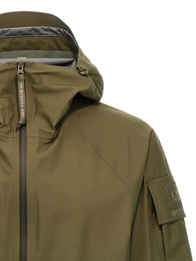 C.p. Company 'cityscape Series' Waterproof Hooded Jacket In Green