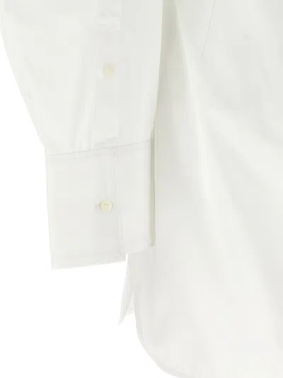 Jacquemus La Casaco Long Sleeve Cotton Shirtdress In White