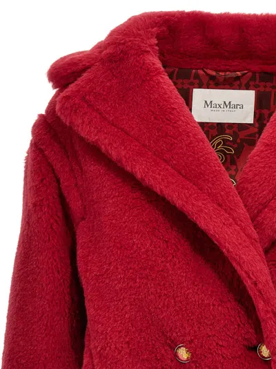 Max Mara Cuba Casual Jackets And Parka Red