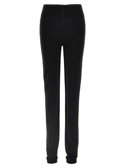 Rick Owens Knitted Leggings Elastic Waistband