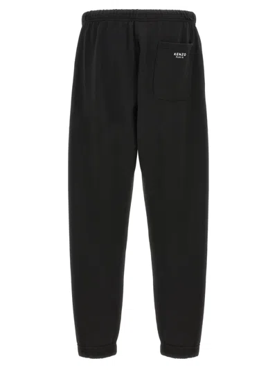 Kenzo Boke Flower Pants Black In Black