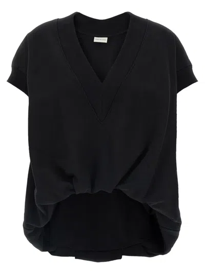 Dries Van Noten Black Hann Sweatshirt In Black