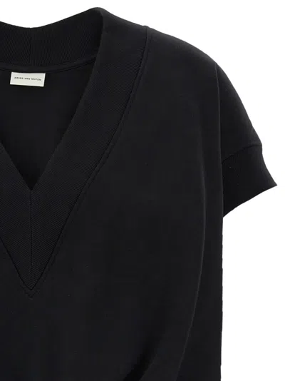 Dries Van Noten Black Hann Sweatshirt In Black