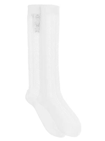 Valentino Garavani Socks In White