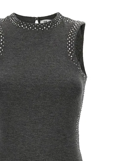 Attico Cut-out Dress - Women's - Viscose In Black