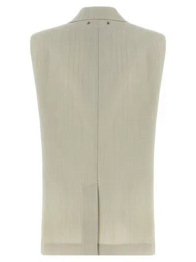 Golden Goose Nicole Vest In Gray