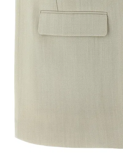 Golden Goose Nicole Vest In Gray