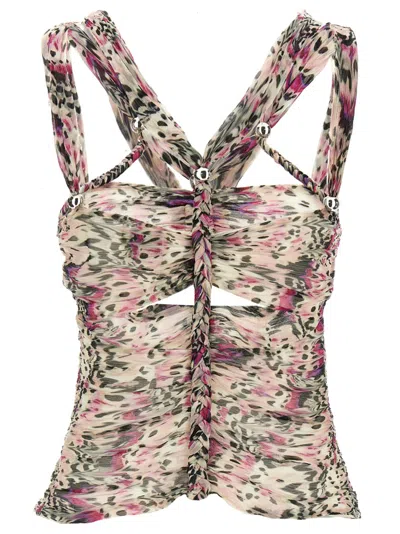 Isabel Marant 'revon' Top In Pink