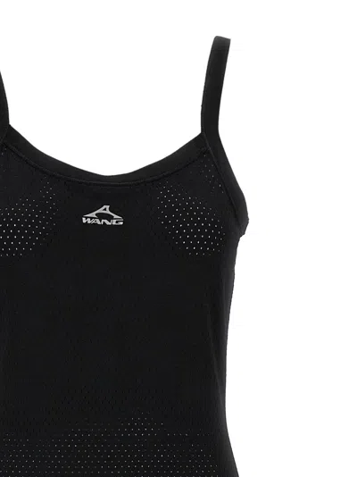 Alexander Wang T T By Alexander Wang Openwork Mesh Midi Dress With Fitted Silhouette