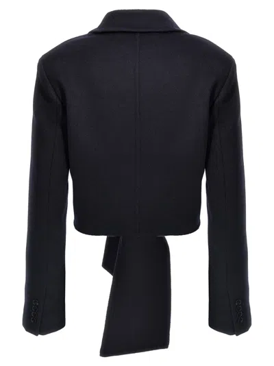 Max Mara Corone' Short Jacket In Blue