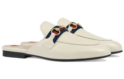 Gucci (wmns)  Princetown 'white Web Leather'
