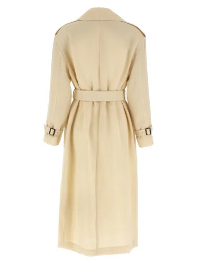 Max Mara Vieste Coats And Trench Coats Beige