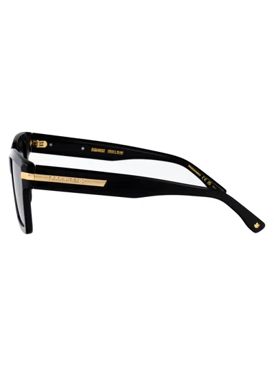 Dsquared2 D2 0161/g/s Sunglasses In Black