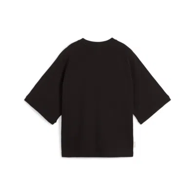 Puma Infuse Relaxed T-shirt 'black' In Brown