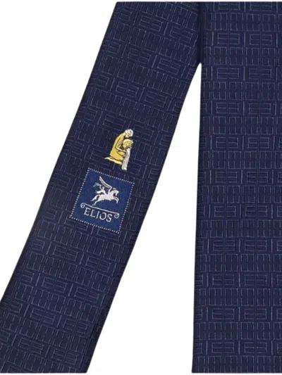 Elios Milano Scarfs Clear Blue
