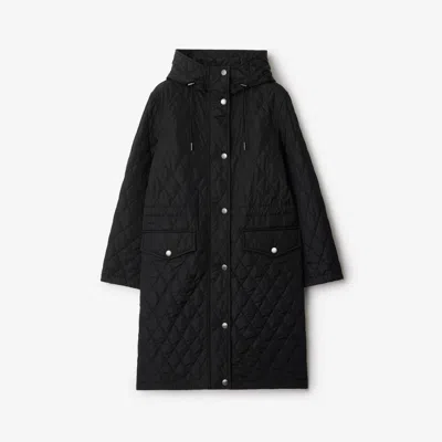 Burberry Quilted Parka Coat