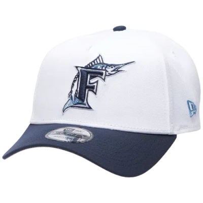 New Era Miami Marlins  Marlins 9forty A-frame Cap In Blue