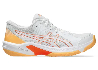 Pre-owned Asics Beyond Ff (women's) Sneakers In White/vivid Coral
