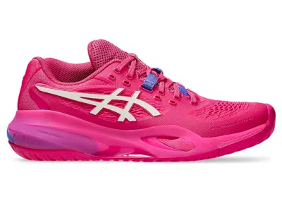 Pre-owned Asics Gelresolution X (women's) Sneakers In Bright Rose/cream In Multi