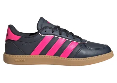 Pre-owned Adidas Originals Breaknet Sleek Sneakers In Aurora Ink/lucid Pink/gum In Multi