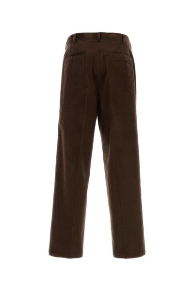 Prada Brown Corduroy Chino Pant In Brown