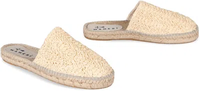 Manebi Manebí Raffia Mules