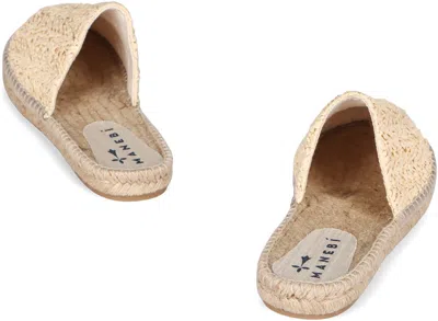 Manebi Manebí Raffia Mules