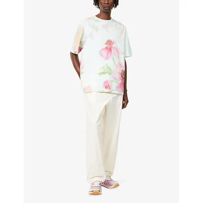 Loewe Loose Fit T-shirt In Cotton In Multi