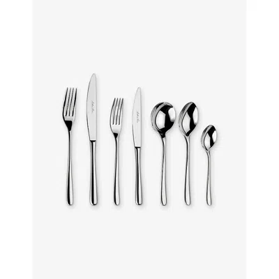 Arthur Price Stainless Steel Warwick 42-piece Stainless-steel Cutlery Set In Silver