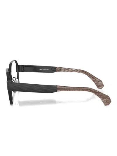 Alain Mikli A02506 Demi Matte Black In Transparent
