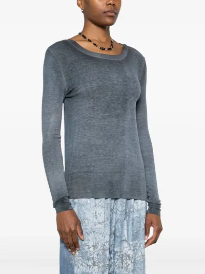 Avant Toi Costina T-shirt In Blue