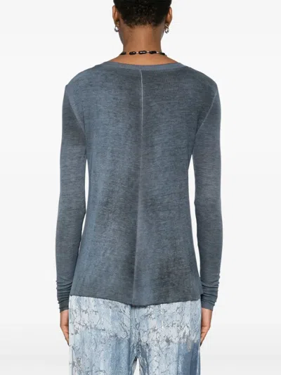 Avant Toi Costina T-shirt In Blue