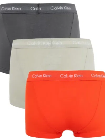 Calvin Klein Logo-waistband Boxers (pack Of Three) In Multi