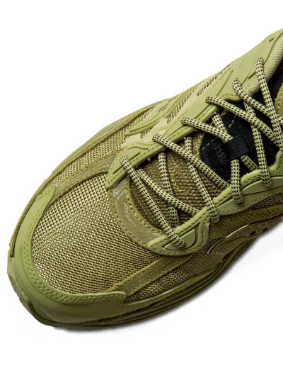 Saucony Khaki Progrid Omni 9 Armor Sneakers In Green