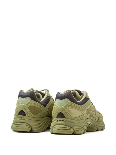 Saucony Khaki Progrid Omni 9 Armor Sneakers In Green
