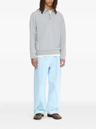 Jw Anderson Rugby Polo Top In Animal Print