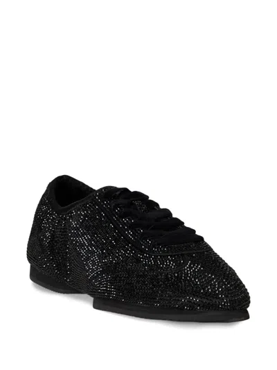 Polo Ralph Lauren Crystal-embellished Lace-up Sneakers