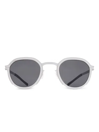 Mykita Round-frame Sunglasses In Metallic