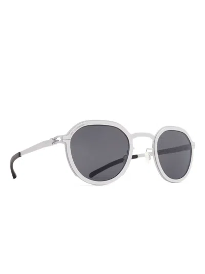 Mykita Round-frame Sunglasses In Metallic
