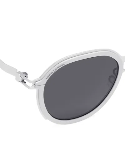 Mykita Round-frame Sunglasses In Metallic