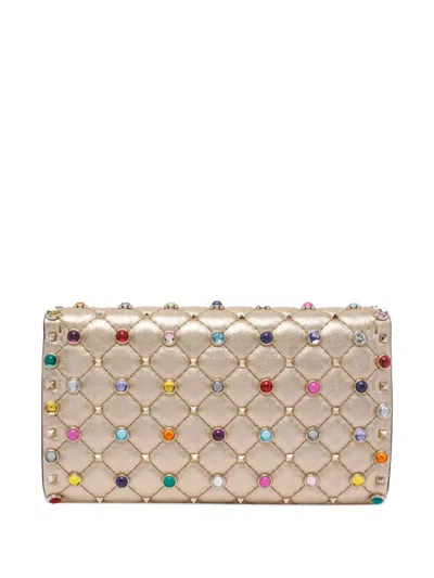 Valentino Rockstud Spike Jewel-embellished Pochette