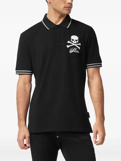 骷髅头印花POLO衫