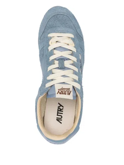 Autry Windspin Suede And Leather Street Sneakers