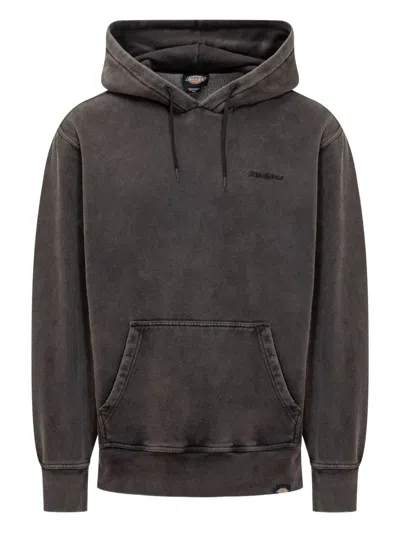 Dickies Washed Hoodie In Brown